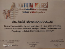 Fizyoterapist /Duyu Bütünleme Terapisti Sertifika