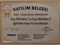 Fizyoterapist /Duyu Bütünleme Terapisti Sertifika