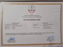 Çocuk Gelişimci/Özel Eğitim Alan Öğretmeni Sertifika