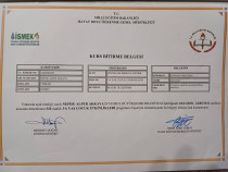 Çocuk Gelişimci/Özel Eğitim Alan Öğretmeni Sertifika