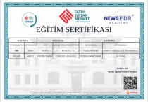 Çocuk Gelişimci/ Özel Eğitim Alan Öğretmeni Sertifika